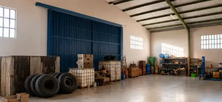 Almacén e instalaciones de Transportes Julio Puig