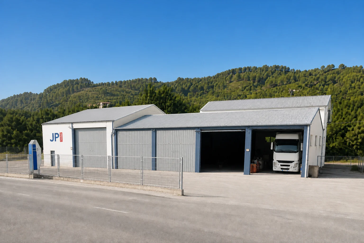 Instalaciones de Transportes Julio Puig en Morella